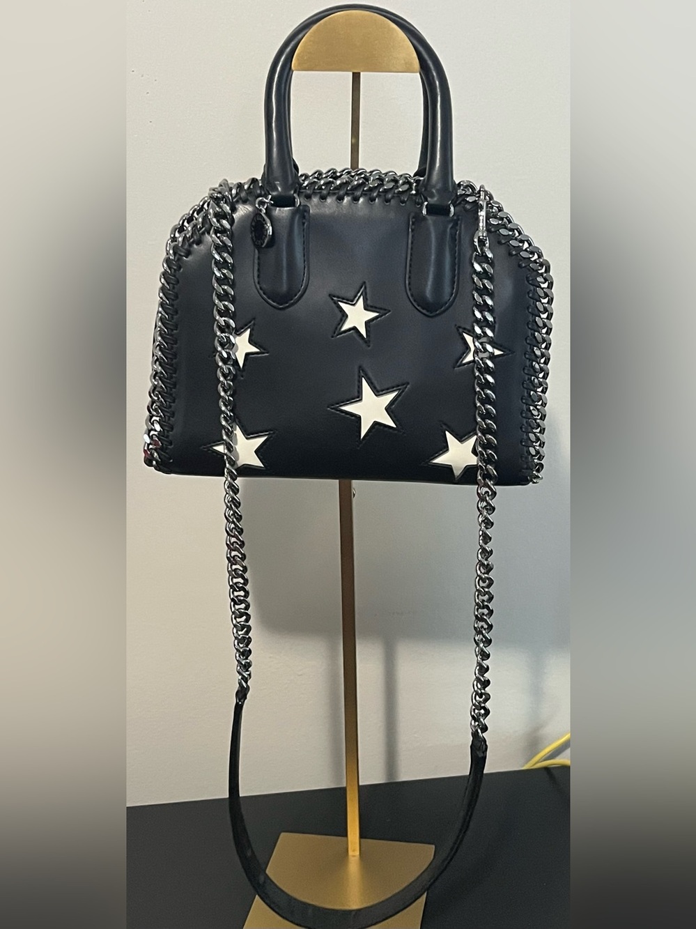 Stella McCartney Falabella Box Bag with White Stars - Picture 14 of 15